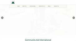 Desktop Screenshot of communityaid.org